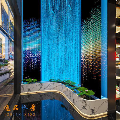 منظر البحر تأثير شبكة معدنية الحائط الساتر في مطعم الفندق